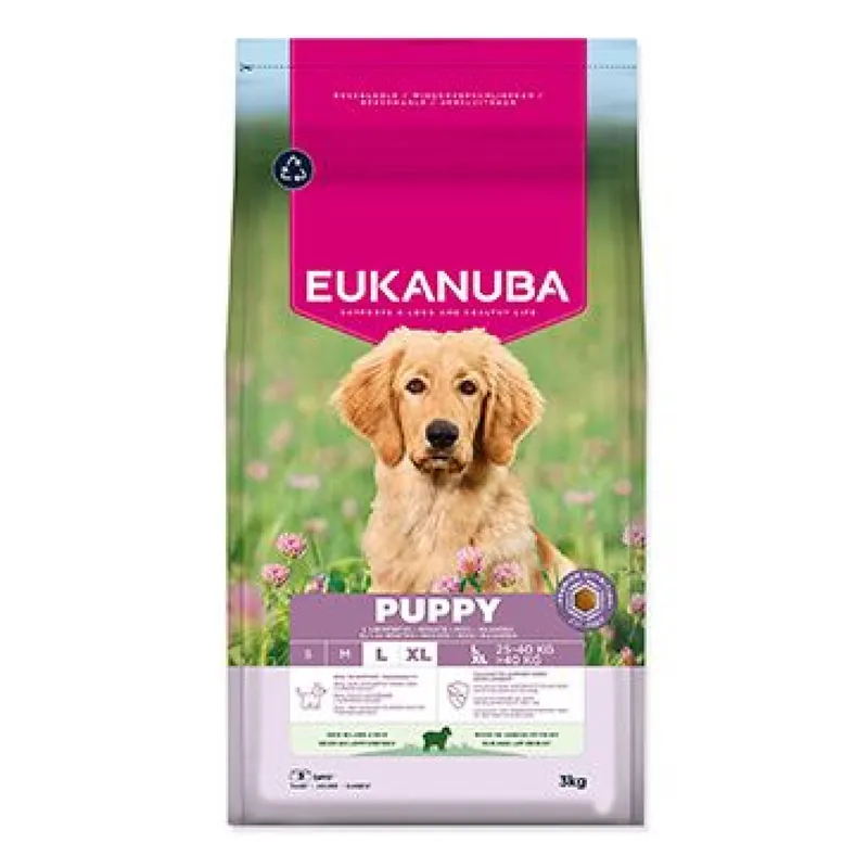 Eukanuba Dog Puppy Large rich in Lamb 3kg Superprijs