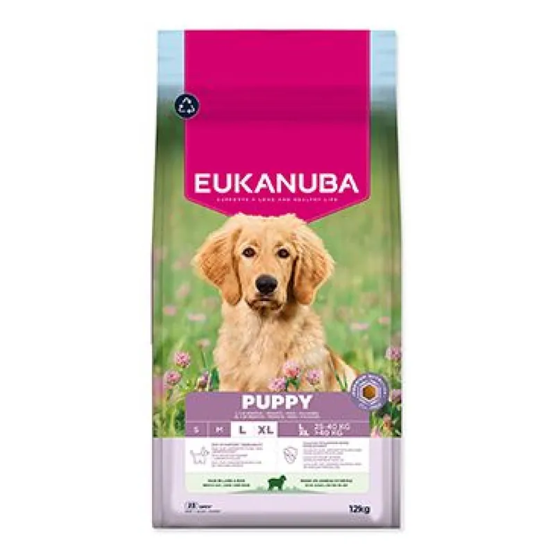 Seizoensaanbieding Eukanuba Dog Puppy Large rich in Lamb 12kg