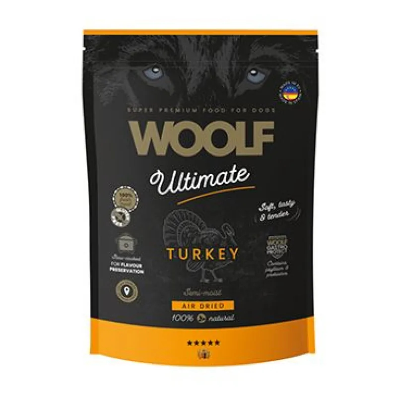 WOOLF Ultimate DogFood Semi-Moist Turkey 1kg Must-Have