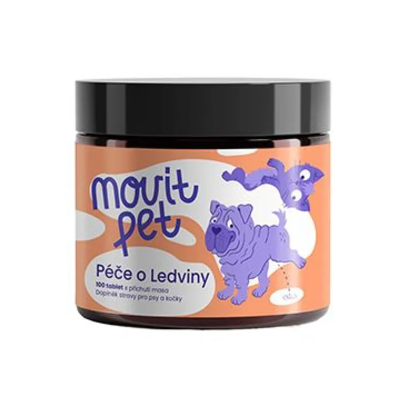 MOVit PET Péče o ledviny, s příchutí masa 100tbl Koopje