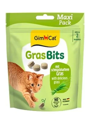 Gecertificeerd GimCat Gras Bits tablety s kočičí trávou 140g