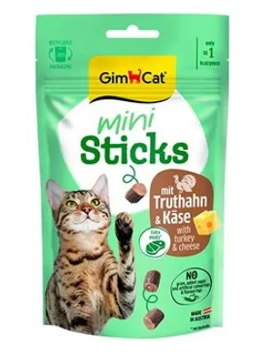 GimCat Mini Sticks krocan&sýr 50g Alleen Vandaag