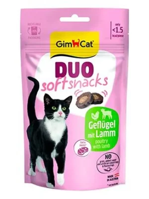Gecertificeerd GimCat Duo Soft Snacks drůbeží&jehně 50g