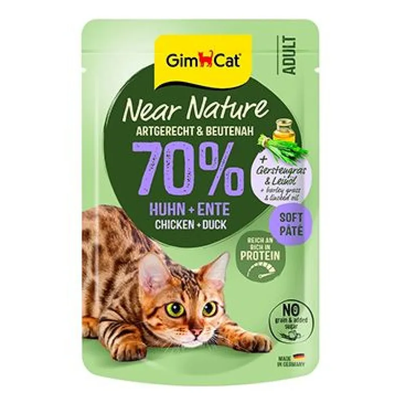 Korting GimCat Near Nature kapsa kuře&kachna 85g