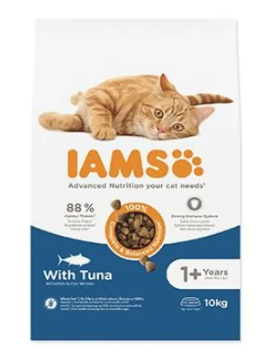 Gereduceerde Prijs Iams Cat Adult Tuna 10kg