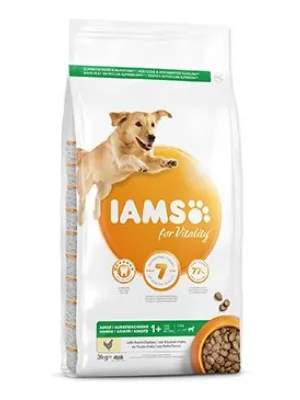 Iams Dog Adult Large Chicken 3kg Actieprijs
