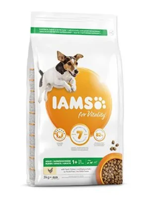 Iams Dog Adult Small&Medium Chicken 3kg Bestseller
