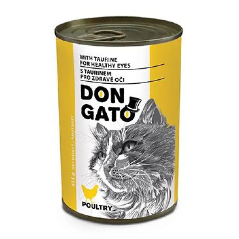 Bestseller Don Gato cat konz. drůbeží 415g