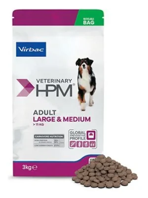Exclusieve Aanbieding VET HPM Adult Dog Large&Medium 3kg