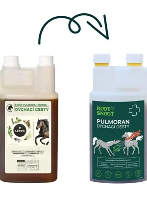 Hoge Kwaliteit Leros/Root&Snoot Horse Pulmoran Sirup 1L