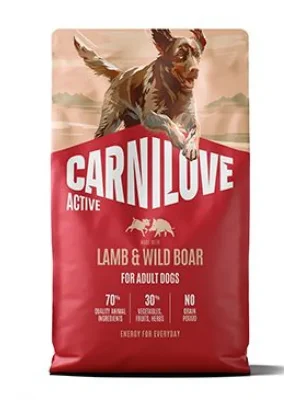 Premium Carnilove Dog Active Dry Lamb&Wild Boar Adult AB 4kg