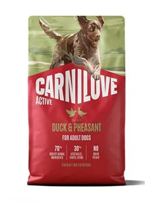 Carnilove Dog Active Dry Duck&Pheasant Adult AB 4kg Flitsaanbieding