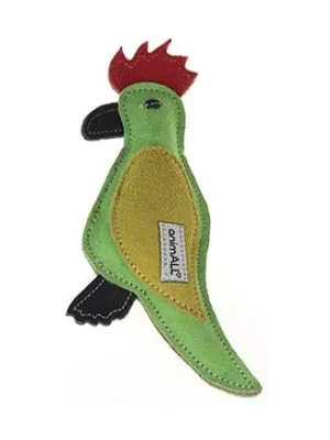 Hračka pes animALL Papoušek kůže, barevný 22cm Betrouwbaar