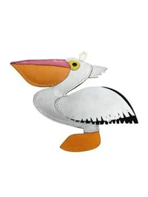 Hračka pes animALL Pelikán kůže, barevný 16x24cm Beste Prijs