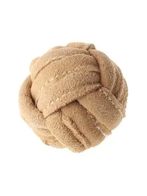 Hračka pes animALL Kožený míč kůže, natural S 6cm Direct Verzonden