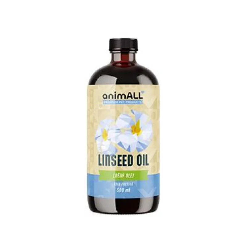Alleen Vandaag animALL Lněný olej 500ml