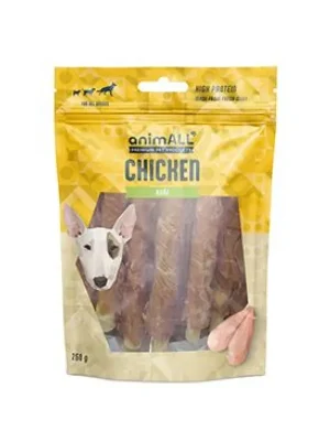animALL Buvolí tyčka obalená kuřecím masem 250g Populair