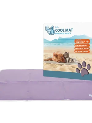 CoolPets gelová chladící podložka Lila XL (70x120cm) Meest Verkocht