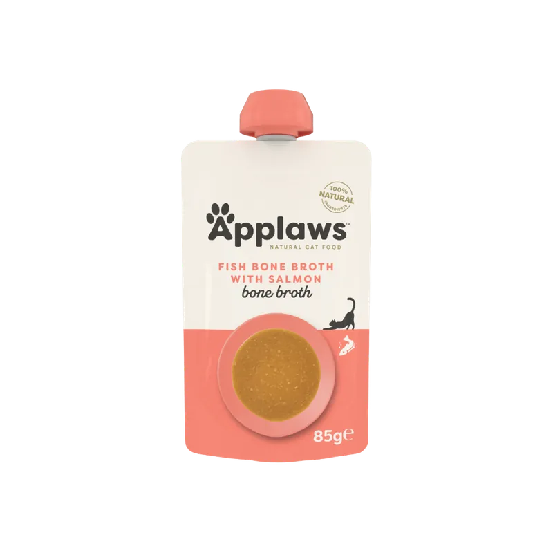Nieuw Applaws kapsička Cat Rybí vývar s lososem 85g