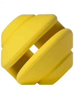 Weekendaanbieding PetDreamHouse Chewtastic Geo-Spherix hračka žlutá