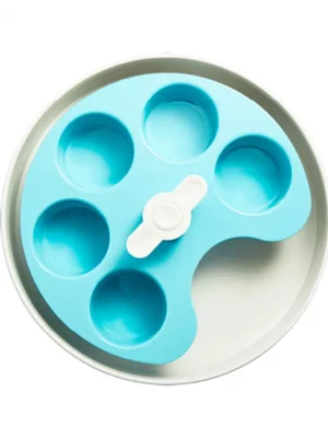 PetDreamHouse SPIN miska Palette interaktivní protihltací modrá Direct Verzonden