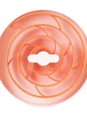 PetDreamHouse SPIN miska Spiral interaktivní protihltací oranžová Finale Uitverkoop