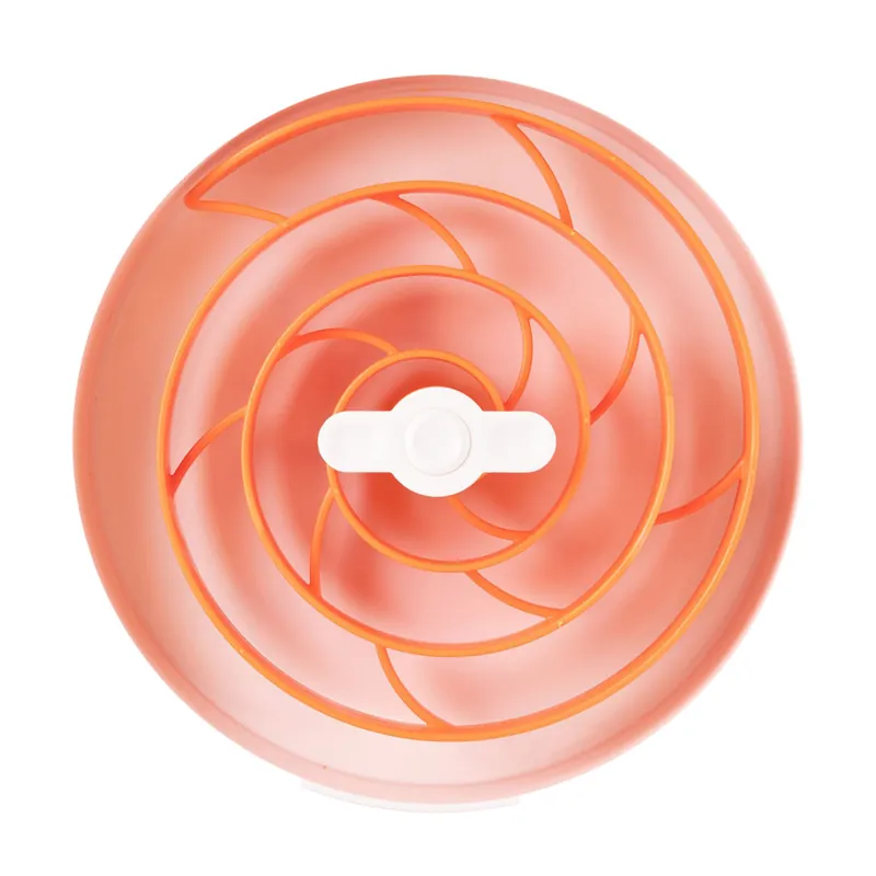 PetDreamHouse SPIN miska Spiral interaktivní protihltací oranžová Finale Uitverkoop