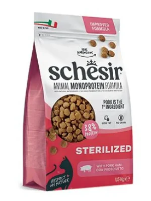 Beperkt Aanbod Schesir Cat Animal Monoprotein Sterilized šunka 1,5kg