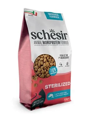 Alleen Vandaag Schesir Cat Animal Monoprotein Sterilized rybí 10kg