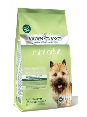 Merkproduct Arden Grange Adult Mini Lamb & Rice 6 kg – krmivo s jehněčím pro malé psy UPejska.cz
