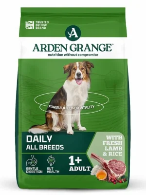 Uitverkoop Arden Grange Adult Lamb 12 kg Jehněčí krmivo pro psy Upejska.cz