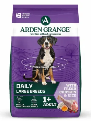 Arden Grange Adult Large Breed 12 kg – krmivo pro velká plemena psů UPejska.cz Flitsaanbieding