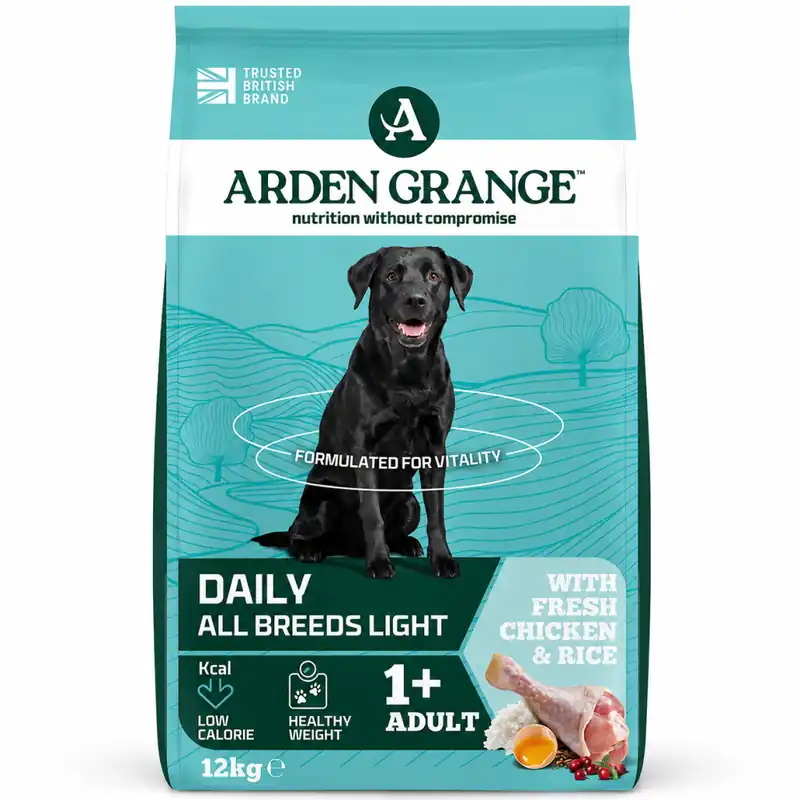 Tijdelijk Beschikbaar Arden Grange Light 12 kg – krmivo pro psy s nadváhou UPejska.cz