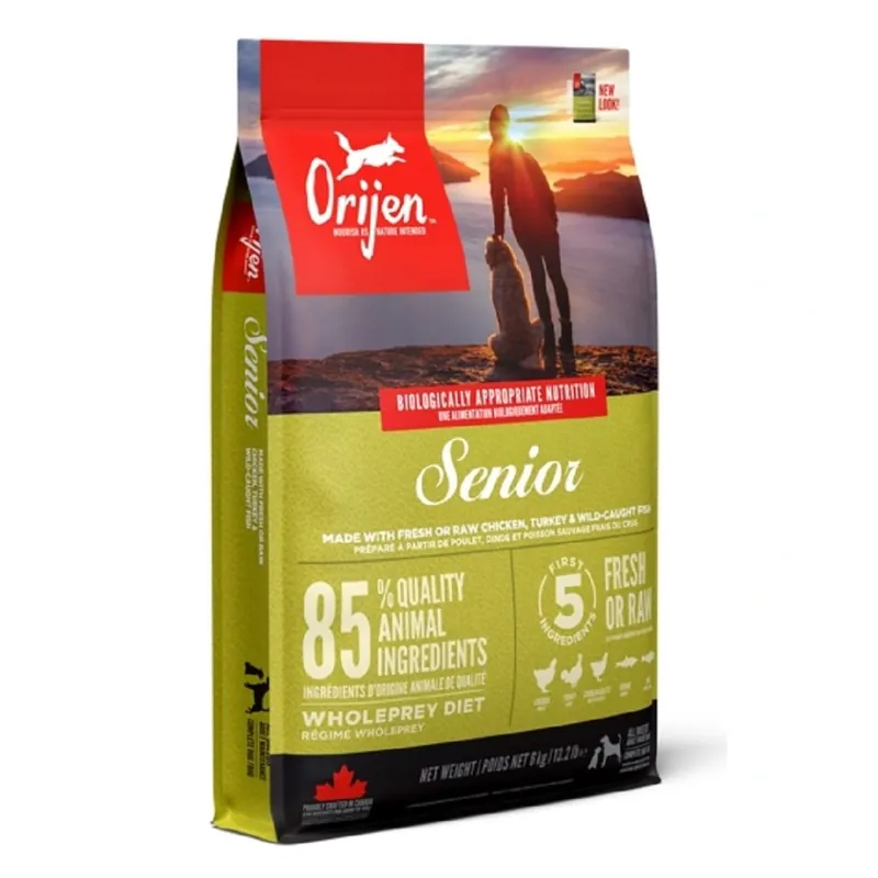 ORIJEN Dog Senior 6 kg – Bezobilné granule pro starší psy UPejska.cz Direct Verzonden