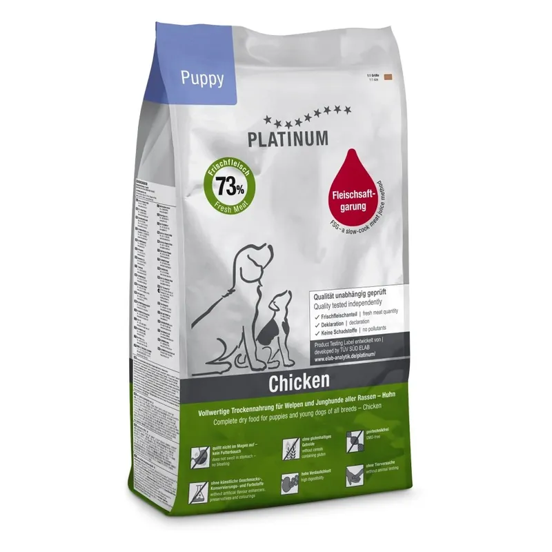 Betrouwbaar PLATINUM Puppy Chicken 5 kg