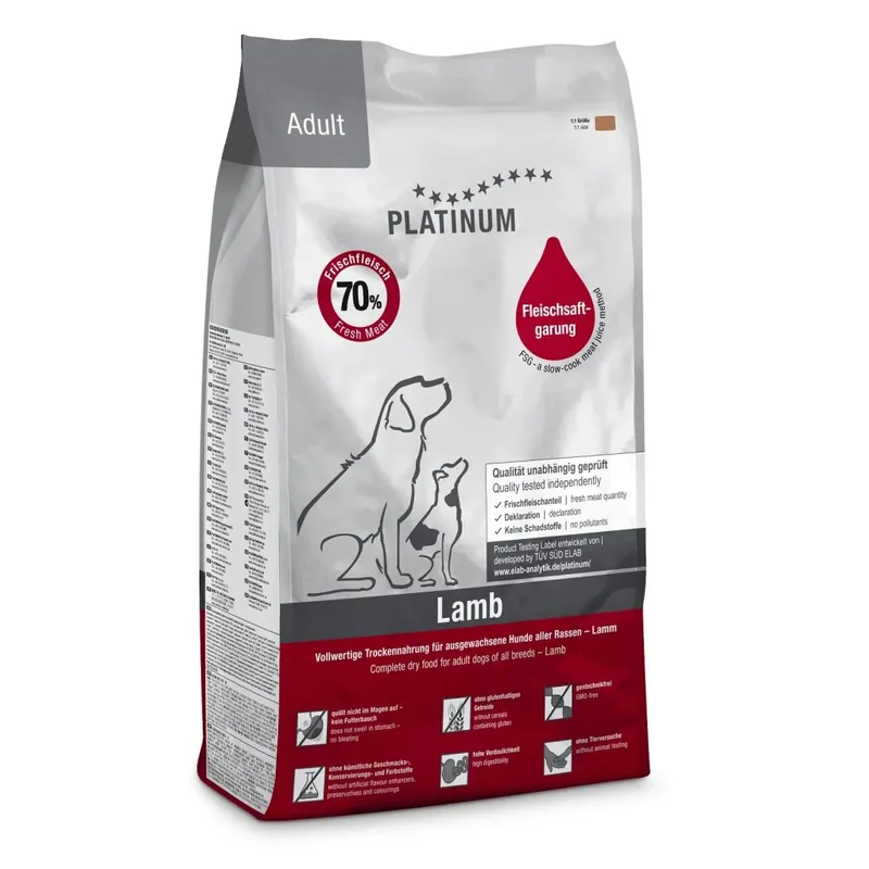 Populair PLATINUM Lamb & Rice 30 kg – poloměkké granule pro psy UPejska.cz