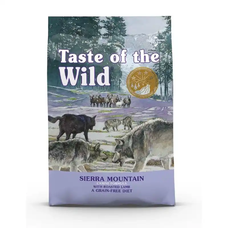 TASTE OF THE WILD Sierra Mountain 12,2 kg – jehněčí bez obilovin UPejska.cz Betaalbaar