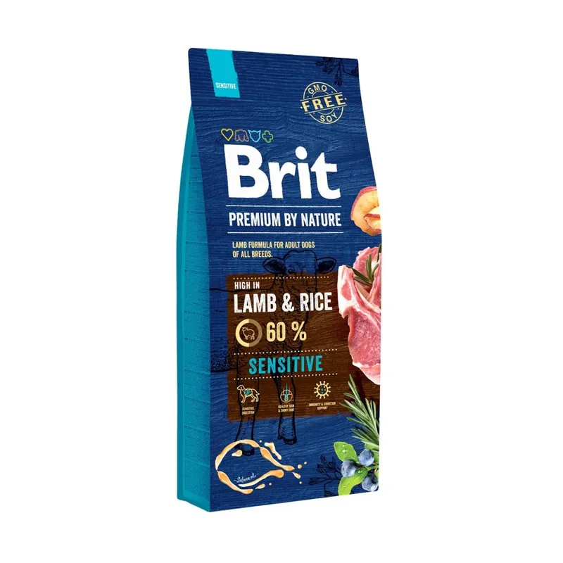 BRIT Premium Dog by Nature Sensitive Lamb 15 kg Granule pro citlivé psy UPejska.cz Korting