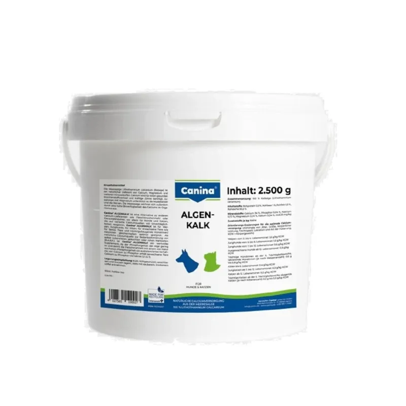 CANINA Algenkalk 2500 g – přírodní vápník pro psy a kočky UPejska.cz Gratis Retour