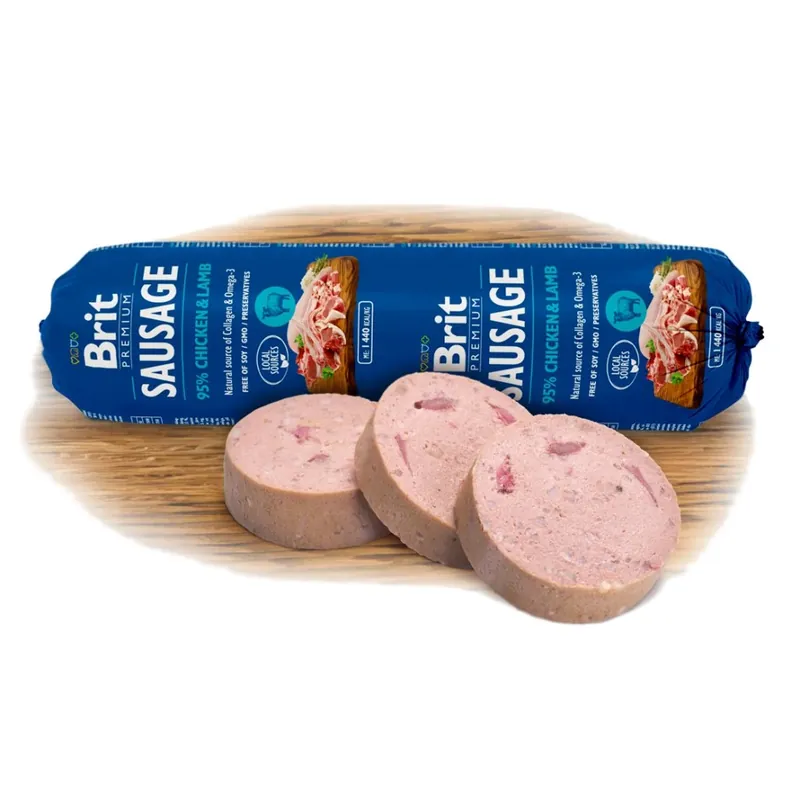 BRIT Sausage Chicken & Lamb 800g Merkproduct
