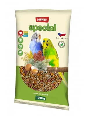 Direct Beschikbaar Darwin’s Andulka Special 1 kg Krmivo pro andulky s vitamíny UPejska.cz