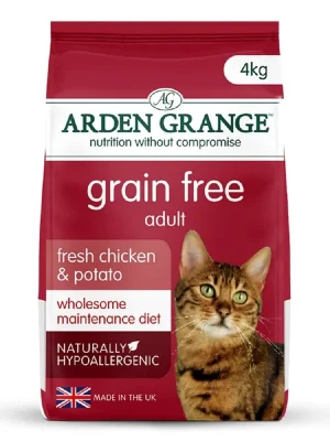 Aanbieding Arden Grange Adult Chicken & Potato 4 kg – Grain-free krmivo pro dospělé kočky UPejska.cz