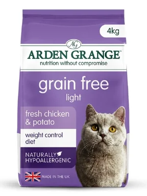 Arden Grange Cat Light Chicken & Potato 4 kg – grain-free pro méně aktivní a kastrované kočky UPejska.cz Koopje