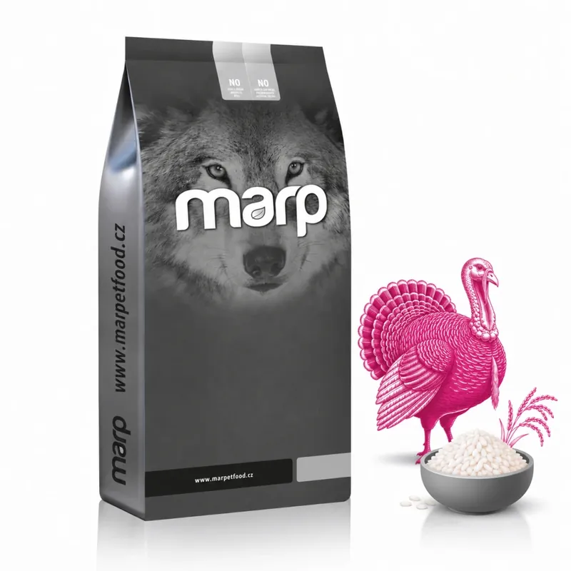 Gratis Retour MARP Natural Farmfresh Turkey & Rice Adult 17 kg Granule pro psy UPejska.cz