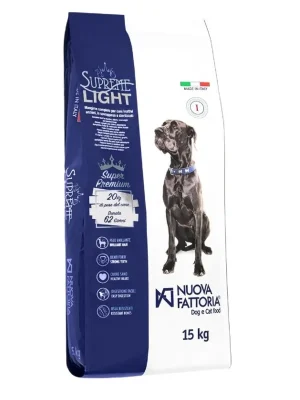 NUOVA FATTORIA Supreme Light 15 kg Light krmivo pro seniory a psy s nadváhou UPejska.cz Korting
