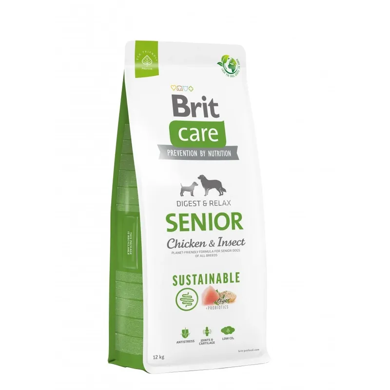 Brit Care Dog Sustainable Senior 12 kg Kuře & hmyz Upejska.cz Aanbieding