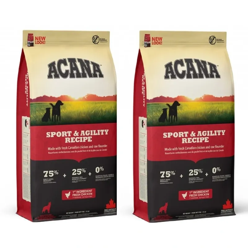 ACANA Sport & Agility 2×17 kg – granule pro aktivní psy UPejska.cz Laatste Kans