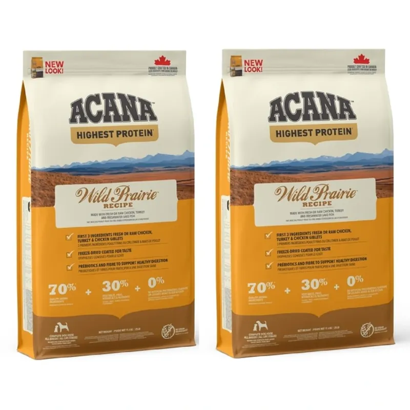 ACANA Wild Prairie 2 × 11,4 kg – bezobilné granule UPejska.cz Must-Have