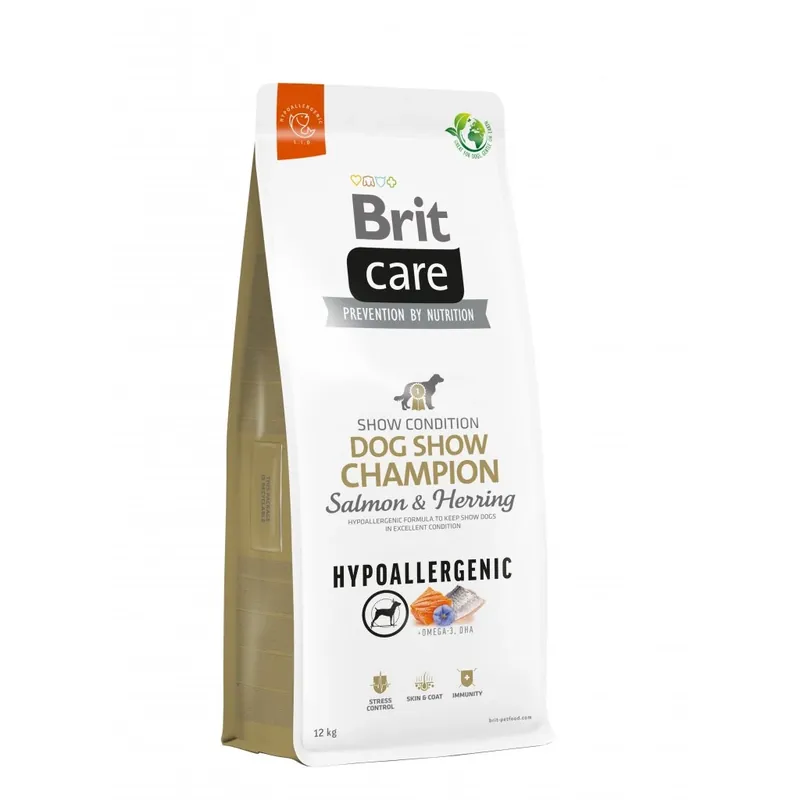 BRIT Care Dog Hypoallergenic Show Champion 12 kg Betrouwbaar