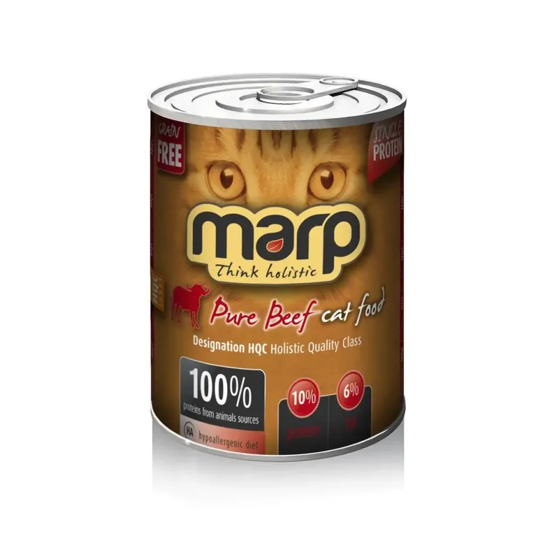 Alleen Vandaag MARP Pure Beef CAT 400 g Konzerva pro kočky hovězí Upejska.cz